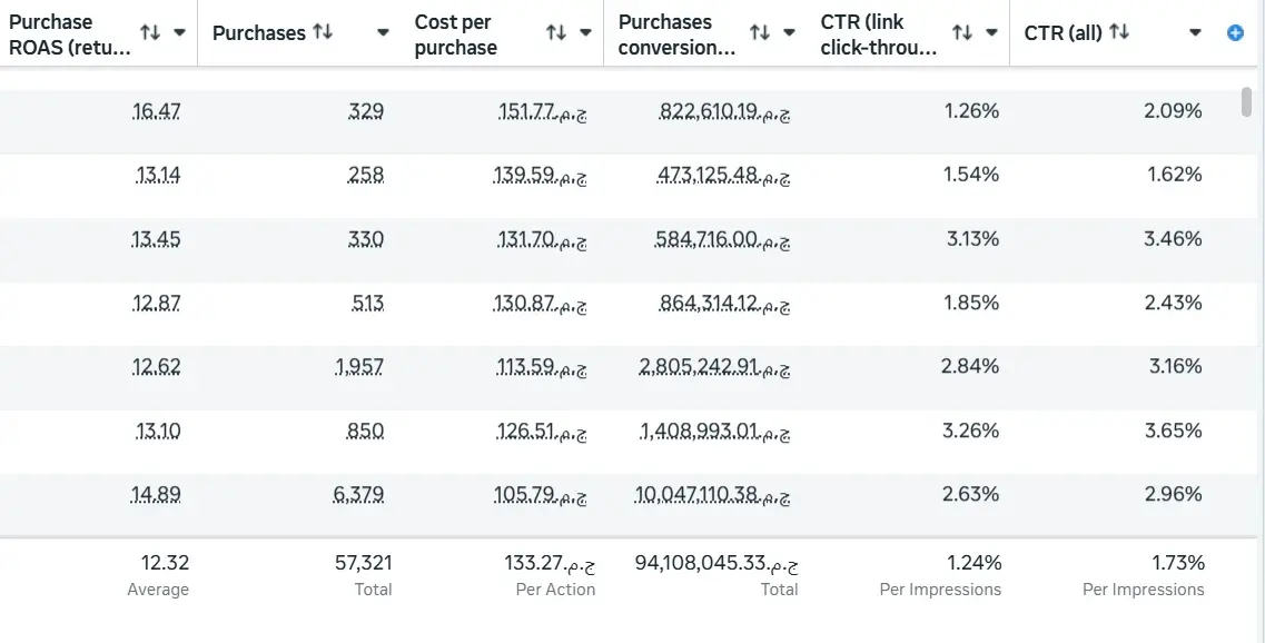 Campaign result screenshot